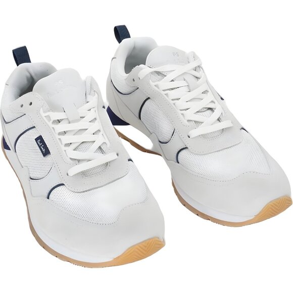 Paul Smith Will White Suede Sneakers Men's Classic Trainers US 9 EU 42 - Picture 1 of 6